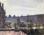 Camille Pissarro, The Carrousel,autumn morning